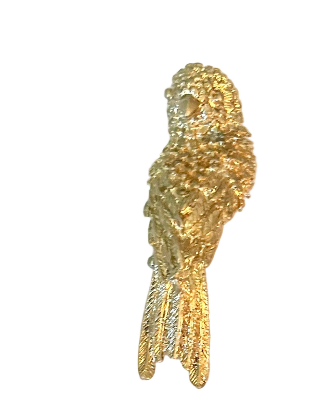 Banana Republic Gold Parrot Brooch